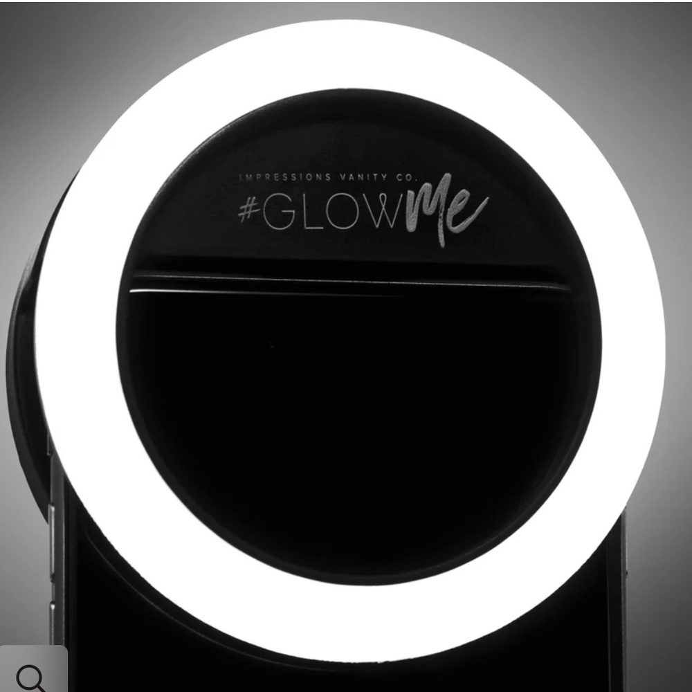 GlowMe® 2.0 LED Selfie Ring Light for Mobile Devices  (USB Rechargeable)